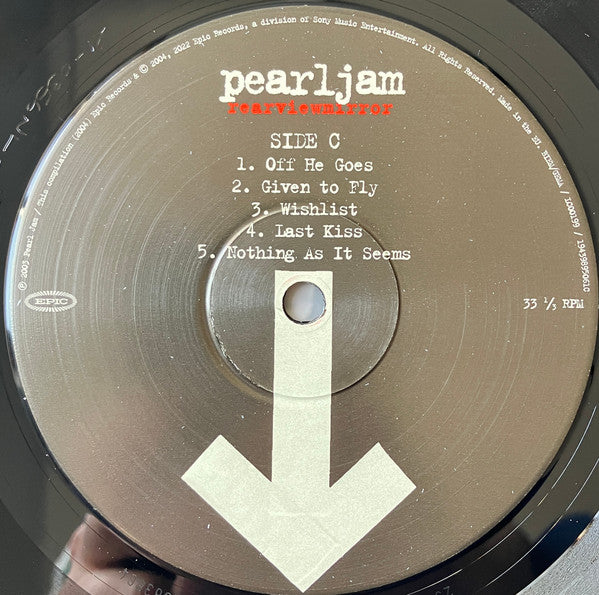 Pearl Jam - Rearviewmirror (Greatest Hits 1991-2003: Volume 2)