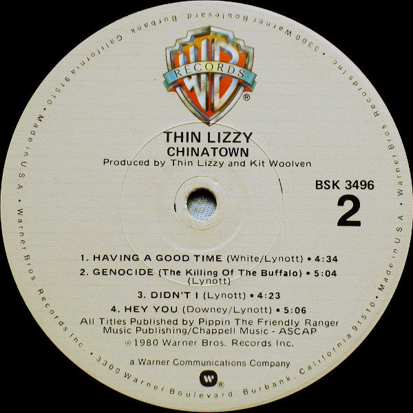 Thin Lizzy -Chinatown