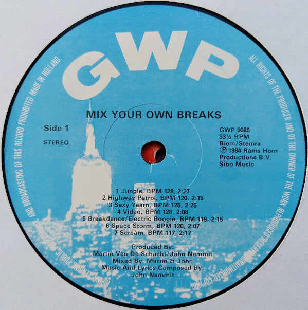 Martin van der Schagt / John Nammit -Mix Your Own Breaks