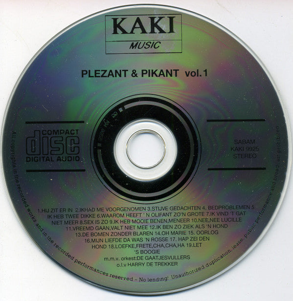 Various -Plezant & Pikant Vol.1 - 19 Pikante Liedjes