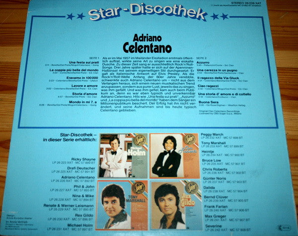 Adriano Celentano -Star Discothek