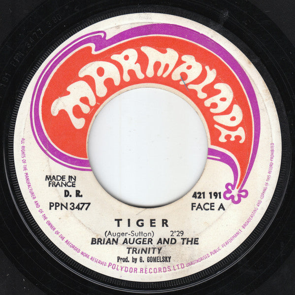 Brian Auger And The Trinity* -Tiger
