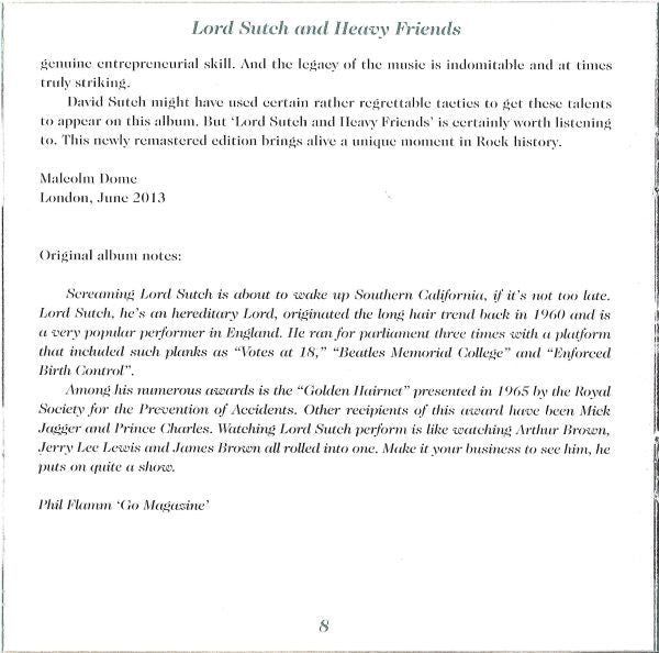 Lord Sutch And Heavy Friends -Lord Sutch And Heavy Friends