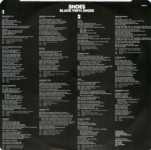 Shoes -Black Vinyl Shoes