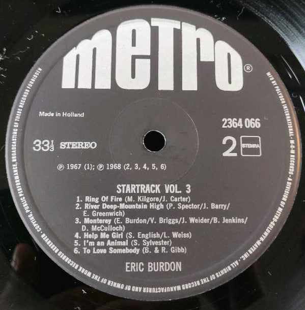 Eric Burdon -Startrack Vol. 3