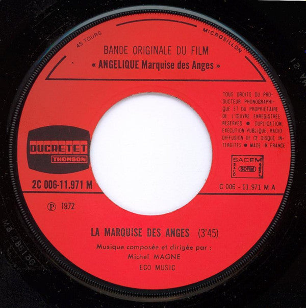 Michel Magne - Angélique Marquise Des Anges