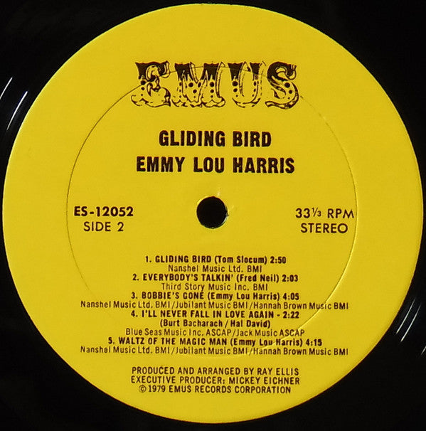 Emmy Lou Harris* -Gliding Bird