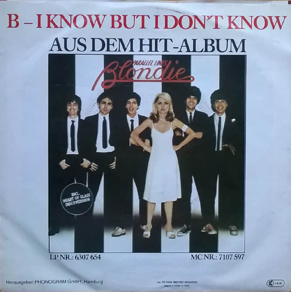 Blondie -Sunday Girl