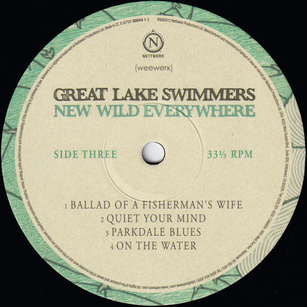 Great Lake Swimmers -New Wild Everywhere