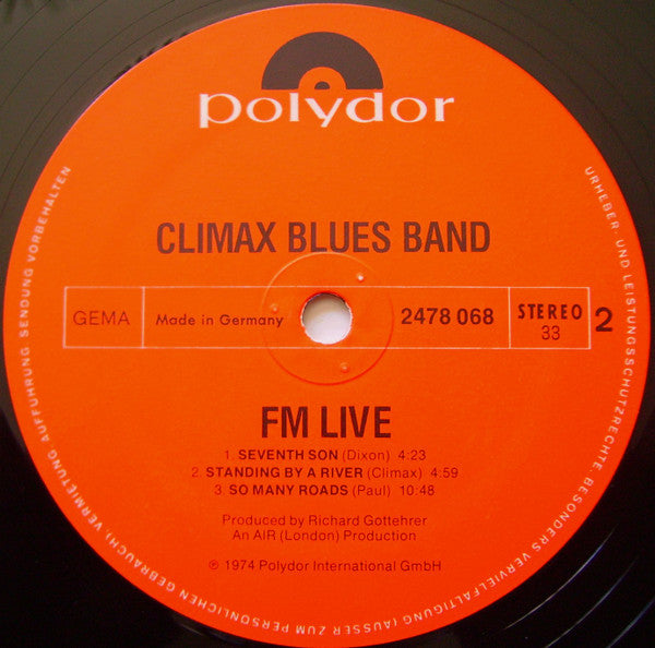 Climax Blues Band -FM/Live