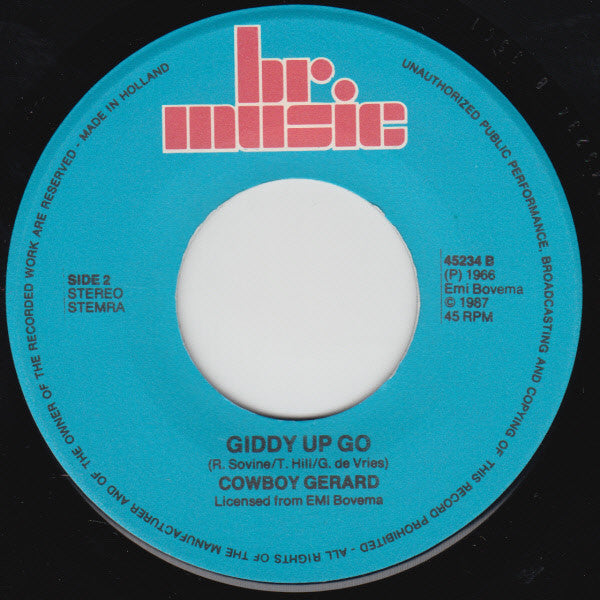 Cowboy Gerard -Het Spel Kaarten / Giddy Up Go