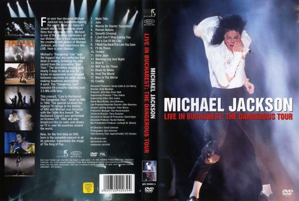 Michael Jackson -Live In Bucharest: The Dangerous Tour