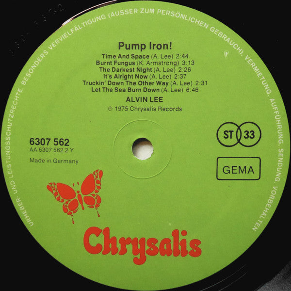 Alvin Lee -Pump Iron!