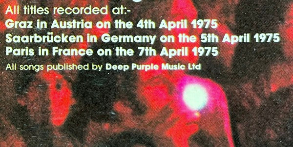 Deep Purple -Made In Europe