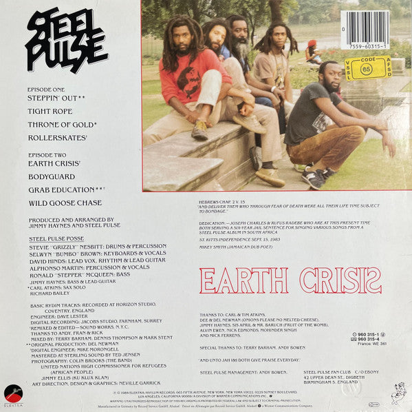 Steel Pulse -Earth Crisis