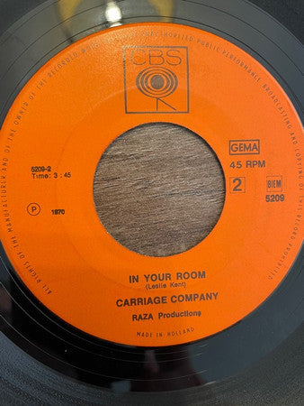 Carriage Company -Feel Right / In Your Room