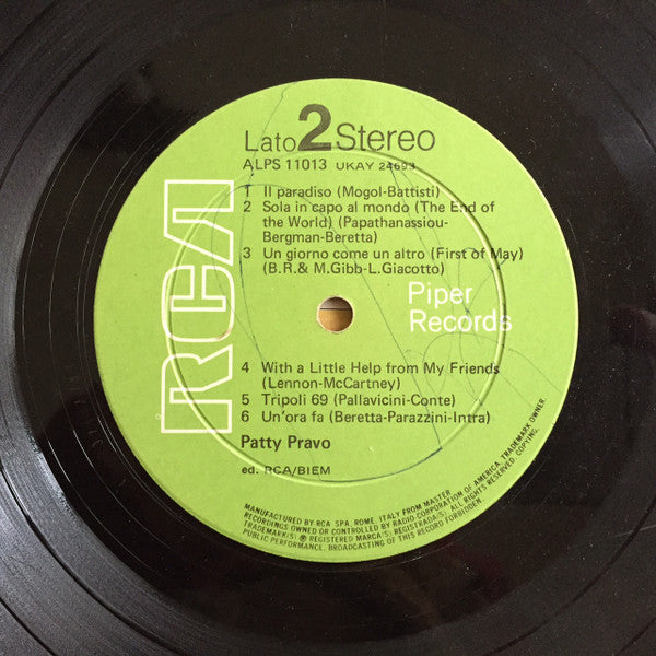 Patty Pravo -Concerto Per Patty