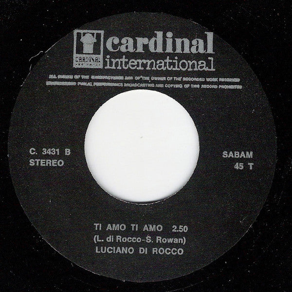 Luciano Di Rocco -Amore Mio