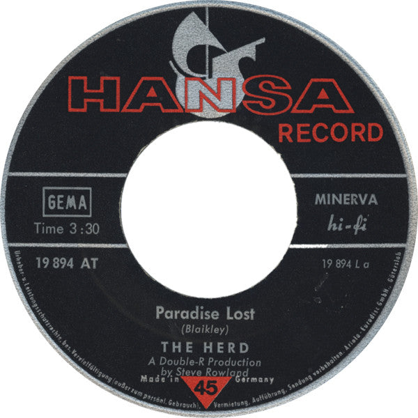 The Herd* -Paradise Lost / Come On - Believe Me