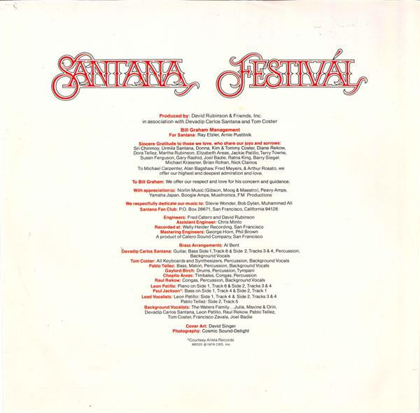 Santana - Festivál
