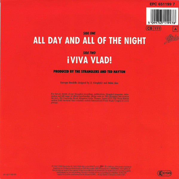 The Stranglers - All Day And All Of The Night