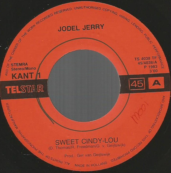 Jodel Jerry -Sweet Cindy-Lou
