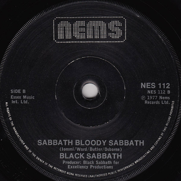 Black Sabbath -Paranoid