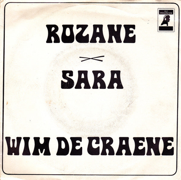 Wim De Craene - Rozane / Sara