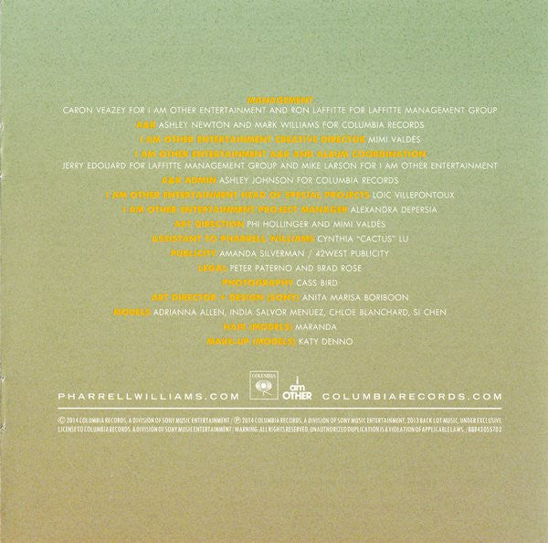 Pharrell Williams - G I R L