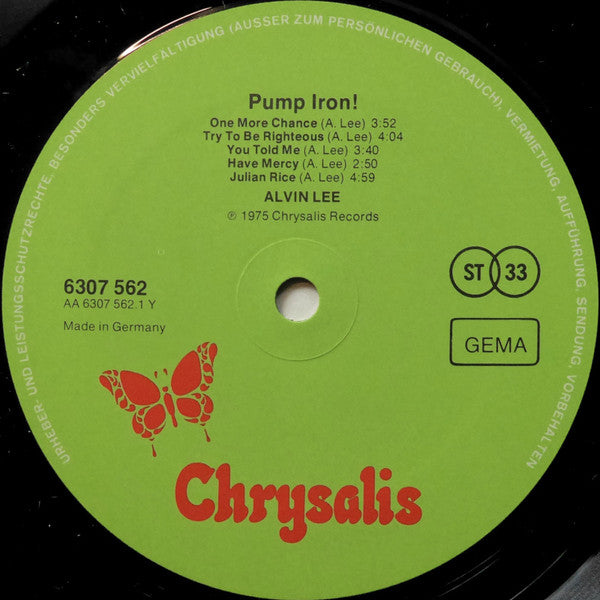 Alvin Lee -Pump Iron!