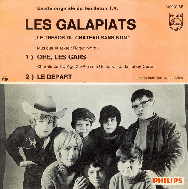 R. Morès*, La Chorale Du Collège Saint-Pierre A Uccle -Les Galapiats "Le Trésor Du Château Sans Nom" (Bande Originale Du Feuilleton T.V.)