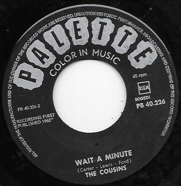 The Cousins -Funny How Love Can Be / Wait A Minute