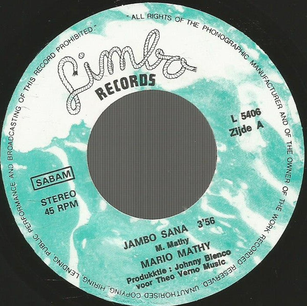 Mario Mathy -Jambo Sana