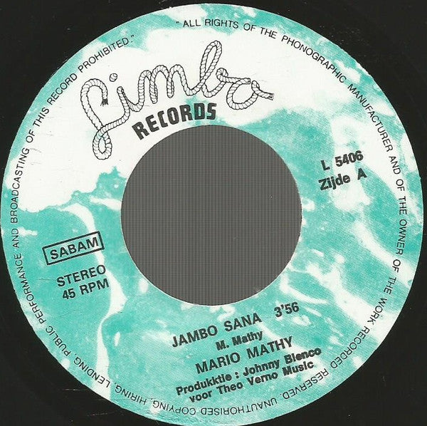 Mario Mathy -Jambo Sana