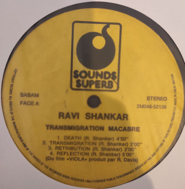 Ravi Shankar -Transmigration Macabre