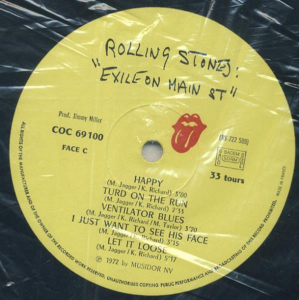 The Rolling Stones -Exile On Main St