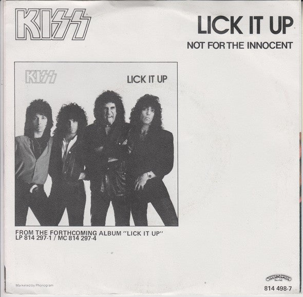 Kiss - Lick It Up