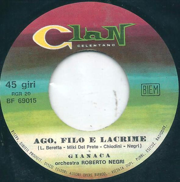Gianaca -Ago, Filo E Lacrime / Trionfo
