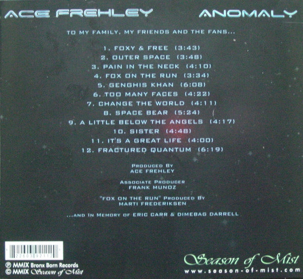 Ace Frehley - Anomaly