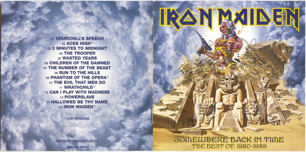 Iron Maiden -Somewhere Back In Time (The Best Of: 1980-1989)