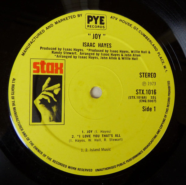 Isaac Hayes - Joy
