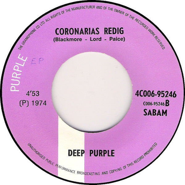 Deep Purple -Might Just Take Your Life