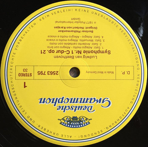 Beethoven* / Karajan*, Berliner Philharmoniker - 9 Symphonien