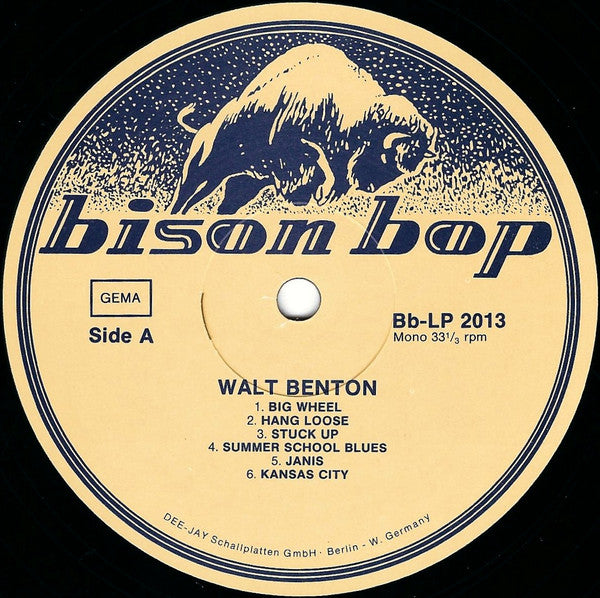 Walt Benton & The Diplomats -Walt Benton