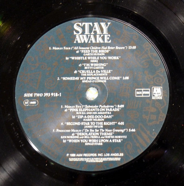 Various - Stay Awake (Various Interpretations Of Music From Vintage Disney Films)