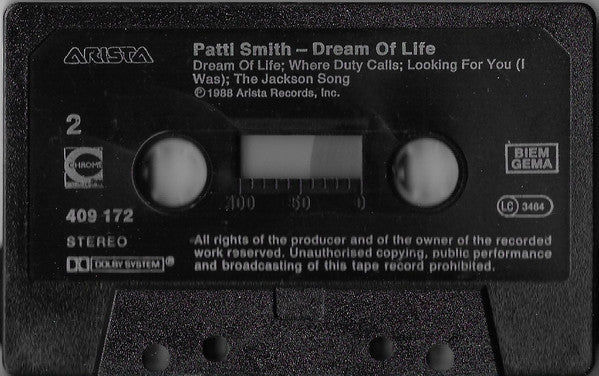 Patti Smith - Dream Of Life