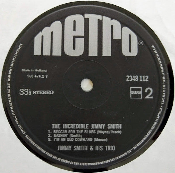 Jimmy Smith -The Incredible Jimmy Smith
