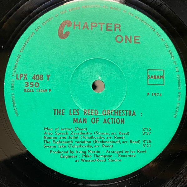 The Les Reed Orchestra* -Man Of Action