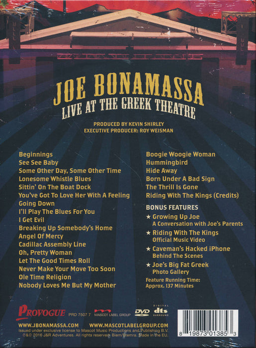 Joe Bonamassa -Live At The Greek Theatre