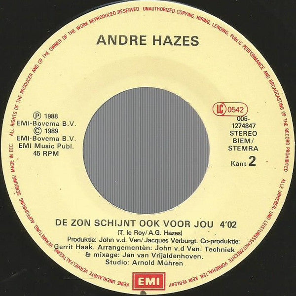André Hazes - Liefde, Leven, Geven